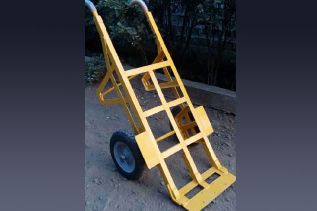 Heavy Duty Cotton Bale Trolley with Scooter Tyres