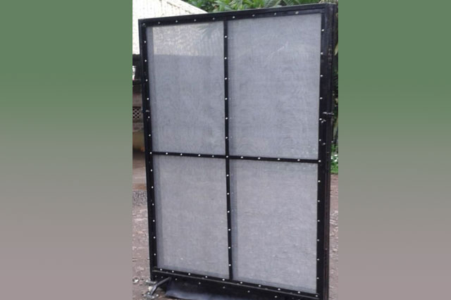 Foldable Partition Screen Two Folds 